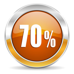 70 percent icon