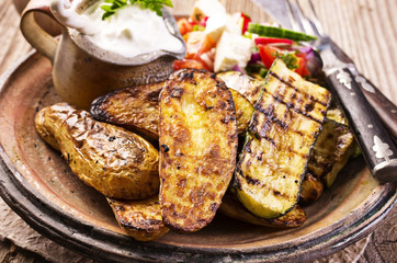grilled vegetables