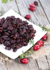 Dried Cranberries