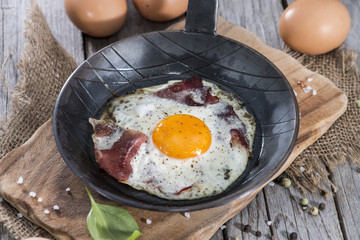 Fried Egg in a Pan