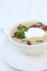 Jerusalem Artichoke Soup