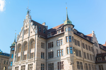 Fototapeta na wymiar the historical center of Zurich, Switzerland