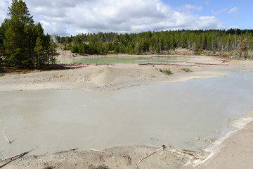 Au Yellowstone National Park, USA