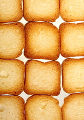 rusks bread toast biscuits, diet food background