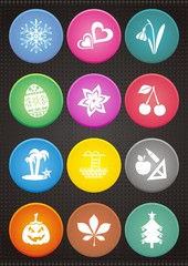Calendar icons