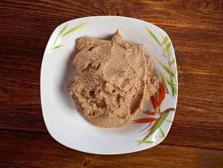 Homemade liver pate
