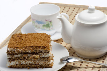 Flaky sweet pastry