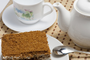 Flaky sweet pastry
