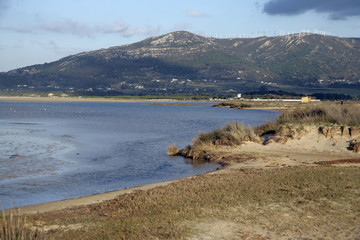 Tarifa lagoons, Tafifa beach