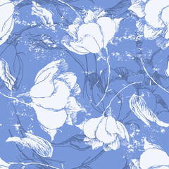 floral seamless pattern - 58101410