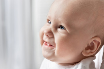 Portrait of a happy young child