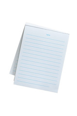 Notepaper