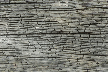 Old texture of wooden boat