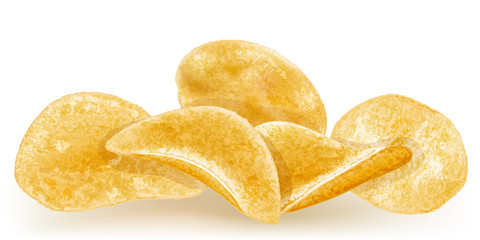 heap of potato chips
