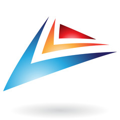 Colorful Arrows Abstract Icon