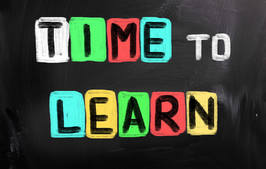 Time To Learn Concept