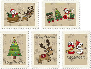 christmas stamps