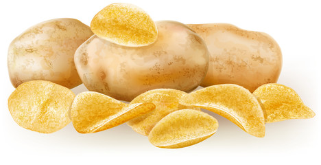 potatos and potato chips