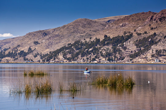 Lake Titikaka fisher