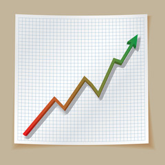 Obraz premium stock up
