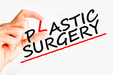 Plastic surgery concept