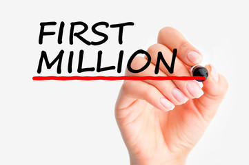 Making first million