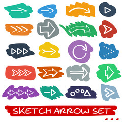Sketch arrow set