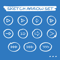Sketch arrow set