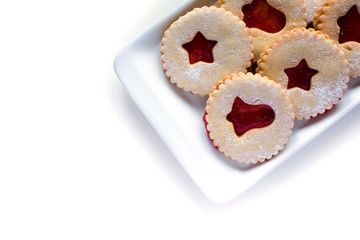 Jelly christmas cookies