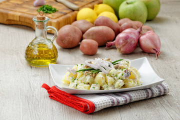 Insalata di aringhe e patate