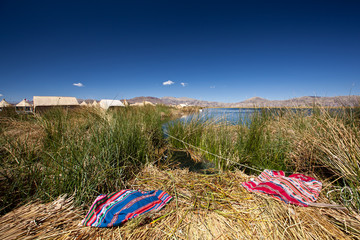 Uros floating islands - Titikaka Lake © berzina