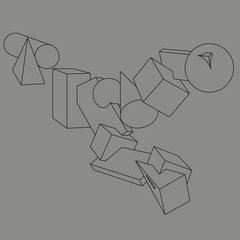 dimensional geometric shapes
