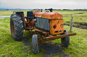Vintage Farm Tractor