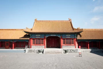 Foto op Plexiglas Jinghe Gate (Jinghemen) on Inner Court, Forbidden City, Beijing © Fotokon
