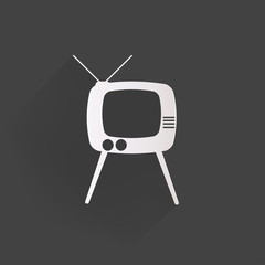 Retro tv icon