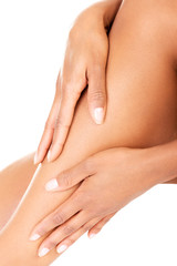 Fototapeta premium Female legs. Closeup.Bodypart.