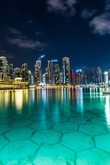 Fototapeta premium Dubai downtown. East, United Arab Emirates architecture