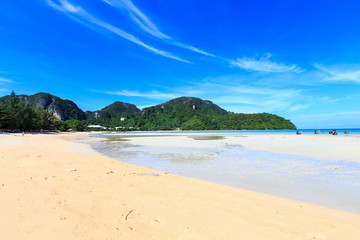 kho phi phi island at krabi thailand