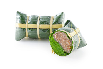 Sour pork : Thai northeastern style food which mixed pork rice g