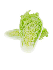 Obraz premium lettuce on white background