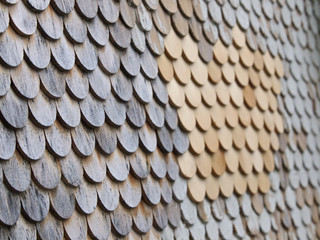 Wooden shingle, Holzschindel