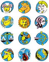 12星座のアイコン