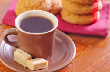 cookies with coffee