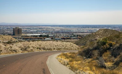 Fotobehang Blick auf El Paso © Siegfried Schnepf