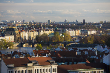 Fototapeta na wymiar view of the old National theater in Prague..