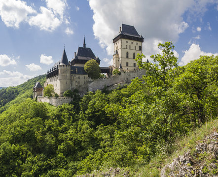 Karlstejn Castle In Summer