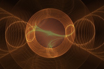 Background circle fon