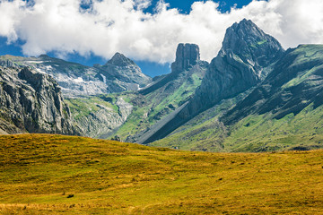 French Pyrenees Range of Peaks