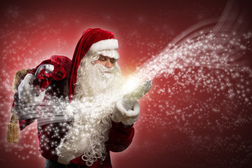 Santa Claus and the magic