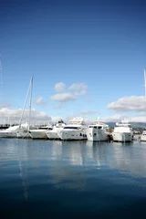 Foto op Canvas yachts in a marina © William Richardson
